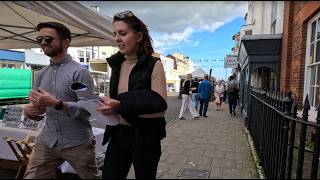 Lymington Best of UK Walking Tour in 4K [upl. by Virgel]