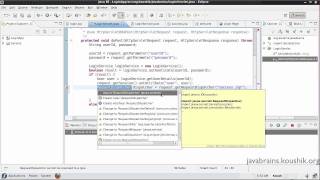 JSPs and Servlets Tutorial 16 Part 4 Using RequestDispatcher in the MVC Application [upl. by Eugenius]