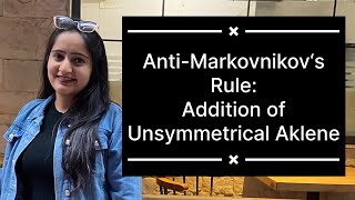 AntiMarkovnikov Rule Alkene Addition Explained Chemistry Class 1112 [upl. by Otti499]