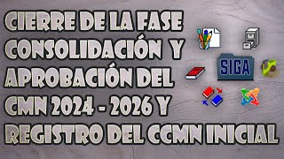 Cierre de la Fase Consolidación y Aprobación del CMN 20242026 y Registro de CCMN Inicial 2024 [upl. by Negaet]