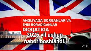 🇺🇿🇬🇧🏴󠁧󠁢󠁳󠁣󠁴󠁿Buyukbritaniya mavsumiy ish ucun nabor boshlandi [upl. by Ennoval649]