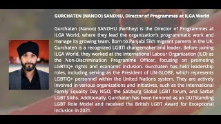 Gurchaten SANDHU Advocacy for LGBTIQ Rights on a Global Scale [upl. by Liederman611]