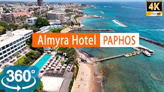 Almyra Hotel VR 360° Drone Review Based on TripAdvisor Cyprus [upl. by Sykes]