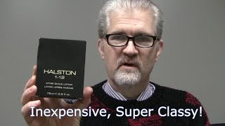 Halston 112 cologne review Classy and very inexpensive [upl. by Onateyac]