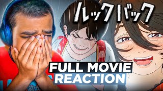 THIS MOVIE IS AN EMOTIONAL MASTERPIECE  Look Back Movie REACTION amp REVIEW ルックバックの反応 [upl. by Irbua]