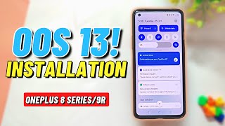 Installing OXYGEN OS 13 On Oneplus 8 Series  9r  TheTechStream [upl. by Yalcrab587]