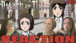 Attack on Titan SUB  3x20 That Day  Reaction [upl. by Auqenaj]