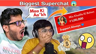 Top 5 highest Superchat  Donation in Indian gaming  CarryIsLive Mortal Scout Mythpat [upl. by Cyndia]