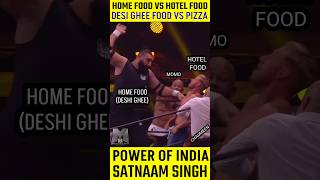 The Power Of Satnam Singh 💪👀  shorts wweshorts wwehindi wwe aew satnamsingh monujoshijr yt [upl. by Etheline110]