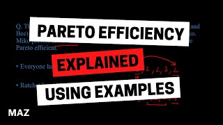 Pareto Efficiency Explained using examples [upl. by Adnoloy756]