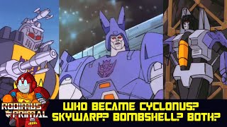 Who Became Cyclonus Was it Skywarp Bombshell or both [upl. by Annovoj684]