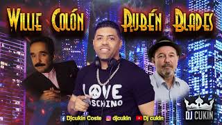 Willie Colon Vs Ruben Blades Exitos Dj Cukin [upl. by Uriiah]