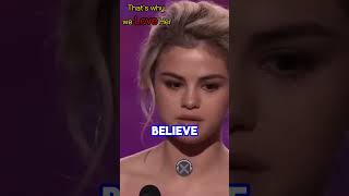 Selena Gomez genuinely thinks that she doesnt deserve this award shorts [upl. by Ynneh497]