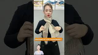 Top Fashion Scarf  Necktie Headscarf Techniques 2024  Master Scarf Styling Art viralscarfshorts [upl. by Alva]