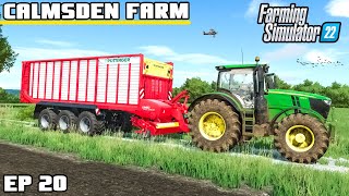 THE RACE IS ON  Calmsden Farm  Farming Simulator 22  Episode 20 [upl. by Lanor417]