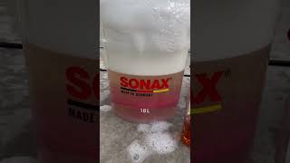 Sonax Active Foam amp Sonax Gloss Shampoo [upl. by Mchale]