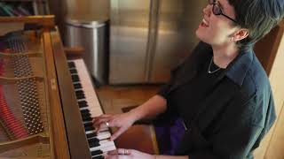 VANESSA ZAMORA — CONTRACORRIENTE PIANO VERSION — LIVE FROM STUDIO A SONIC RANCH STUDIOS [upl. by Annayi]