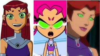 Evolution of quotStarfirequot in Cartoons Movies and Shows DC Comics Teen Titans [upl. by Nitsraek]