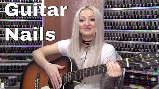 How to Sculpt Acrylic Nails Perfect for Playing Guitar [upl. by Adnilasor]