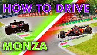 How To Gain Time In Monza  SETUP  F1 23 [upl. by Romaine]