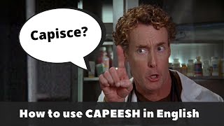 The meaning of CAPEESH  CAPISCE  CAPICHE in English [upl. by Rhu515]