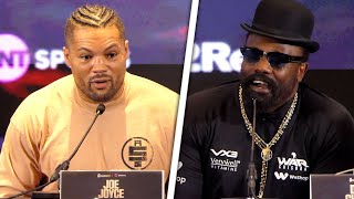 PS  JOE JOYCE VS DERECK CHISORA FULL PRESS CONFERENCE  Frank Warren amp TNT Sports [upl. by Atnwahsal]