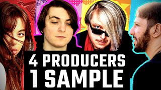 4 PRODUCERS FLIP THE SAME SAMPLE ft Robert Babicz Mark Tarmonea  Lauren Mia and biskuwi [upl. by Shuma]