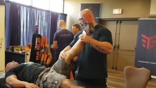 PrePost RPR Hamstring Flexibility test wChristian Thibaudeau [upl. by Ael]