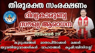 DIVINE MERCY HEALING ADORATION 29Nov2024 ദിവ്യകാരുണ്യ സൗഖ്യ ആരാധനാ [upl. by Cattier]