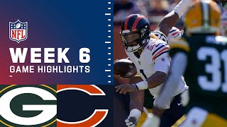 Packers vs Bears Week 6 Highlights  NFL 2021 [upl. by Jt554]