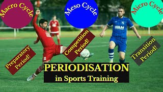 Periodization in Sports Training Preparatory Period Competition Period Transition Period [upl. by Aray628]