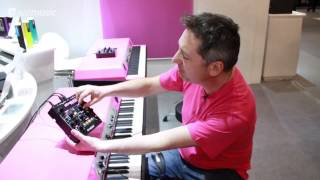 Musikmesse 2014  Waldorf Music Streichfett Synthesizer [upl. by Kolivas]