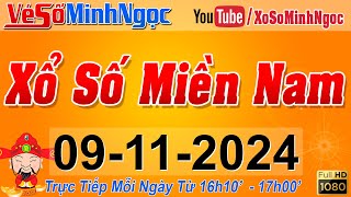 XSMN Minh Ngọc  Trực tiếp Xổ Số Miền Nam  KQXS Miền Nam ngày 09112024 KQXS Hôm Nay XSTT XSKT [upl. by Aihsoem]