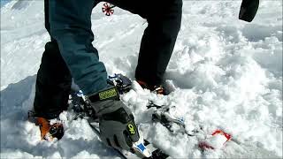 Vipec Evo  Problem step in  Fritschi Swiss Bindings [upl. by Ynots]