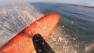 Christenson 68 twin tracker full surf session POV goprohero 9 raw [upl. by Anitsyrk]