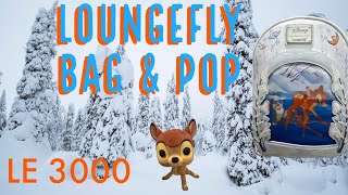 Disney Trip Countdown  24 Days  Disney Collectible a DAY  Funko Exclusive Bambi Bag amp Pop LE 3000 [upl. by Lotson]