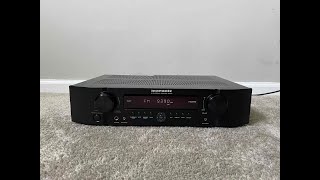 How to Factory Reset Marantz NR1501 71 HDMI Home Theater Surround Receiver [upl. by Theodoric]