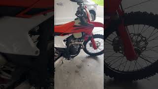 2024 Ktm 450 xcf w walk around [upl. by Enaht]