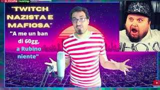 FABIO ZETA SPARA A ZERO CONTRO TWITCH quotMI HANNO BANNATO PER 60GG AI PARTNER TRATTAMENTO DIVERSOquot [upl. by Oretos]