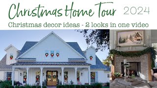 Christmas Home Tour 2024  Elegant Simple Decorating Inspiration [upl. by Atlas]