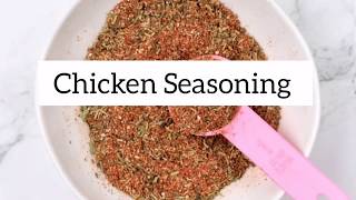 Best Chicken Seasoning Recipe [upl. by Carolynn950]