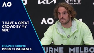 Stefanos Tsitsipas Press Conference  Australian Open 2024 First Round [upl. by Hiltan614]