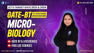 Microbiology Previous Year Question Answer For Gate Exam 2023  24  IFAS [upl. by Ibib745]