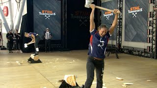 Two World Records Smashed at STIHL TIMBERSPORTS 2024 US Championship in Milwaukee [upl. by Gal]