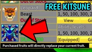 HOW TO GET KITSUNE FRUIT IN BLOX FRUITS [upl. by Aundrea340]