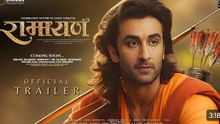 Ramayan movie trailer Ranbir Kapoor Yash movie review [upl. by Hodosh]