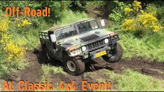 OffRoad Trip in the Humvee at Classic 4x4 Event [upl. by Yvor]