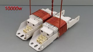 How to make Inverter 12v to 220v use Transistor No IC [upl. by Miehar939]