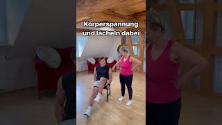 Stuhl workout mit Mama homeworkout [upl. by Eniamart514]