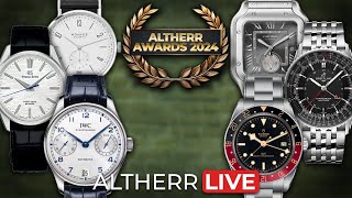 Die besten neuen GMT und Dresswatches 2024  ALTHERR Awards [upl. by Itnahs]